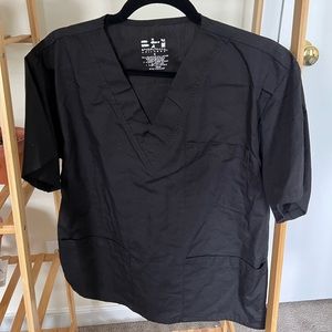 Black Scrub Top